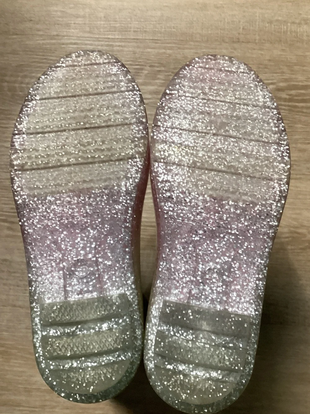 Cat & Jack Kids Cece Glitter Rain Boots - Pink, Green, Blue Sz 4